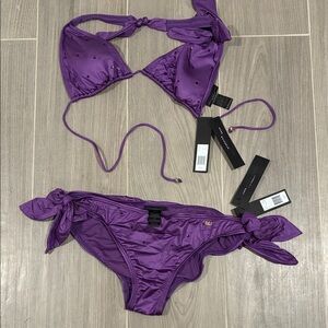 Marc By Marc Jacob’s Deep Purple Bikini Set